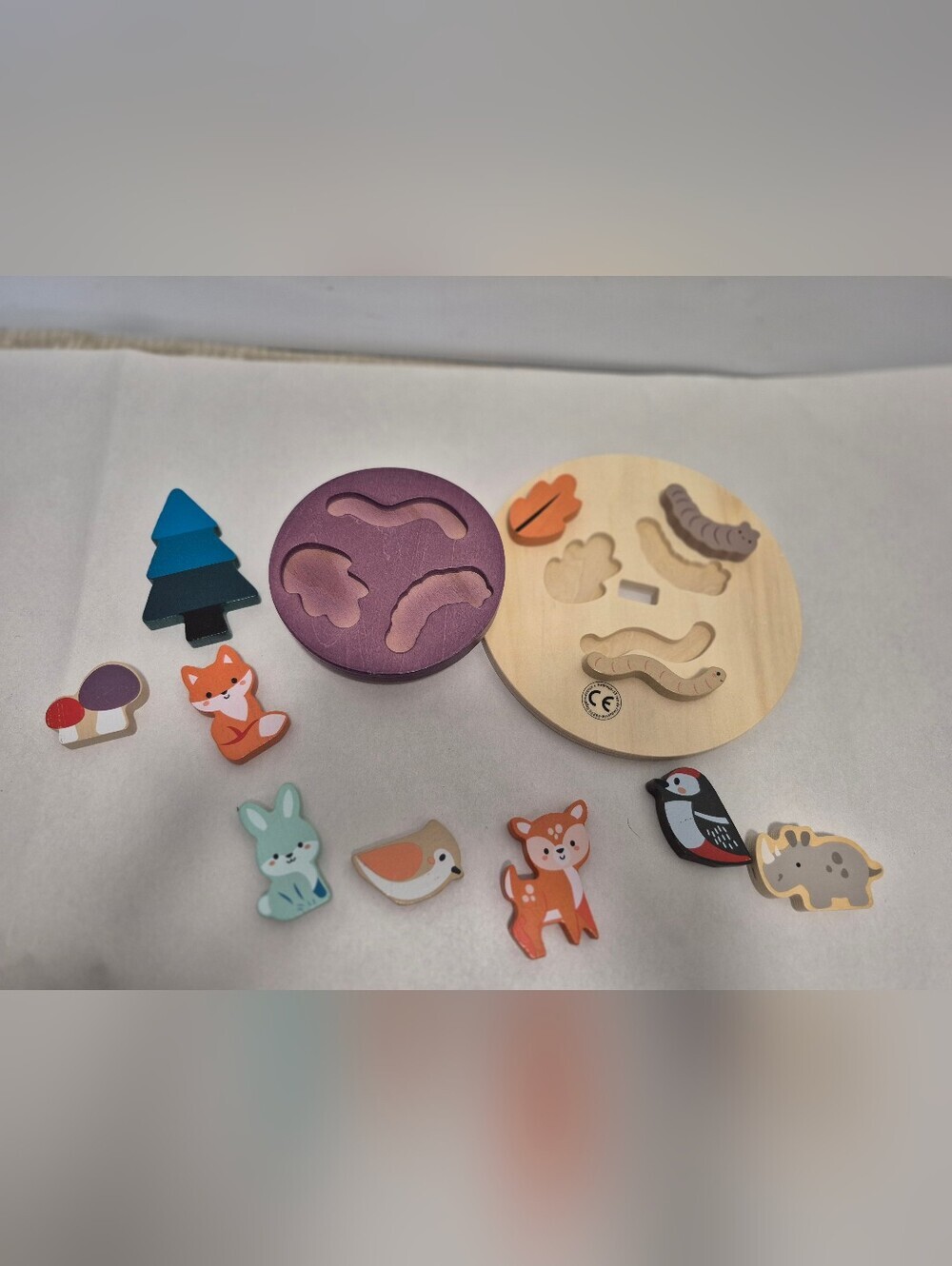Jarod Wooden Forest Animal Balance Toy With Cute Critters